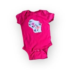 Handmade Wisconsin Rabbit Skins Bodysuit